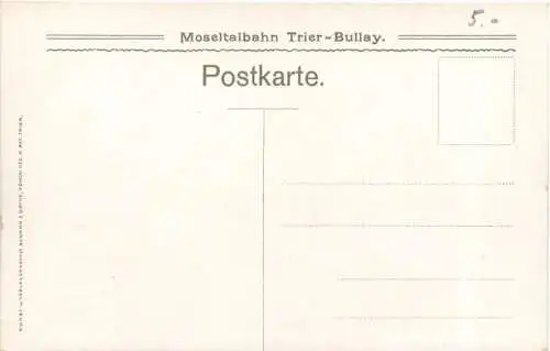 Moseltalbahn Trier-Bullay - Berncastel -731372