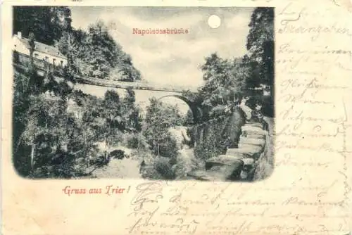 Gruss aus Trier - Napoleonsbrücke -731506