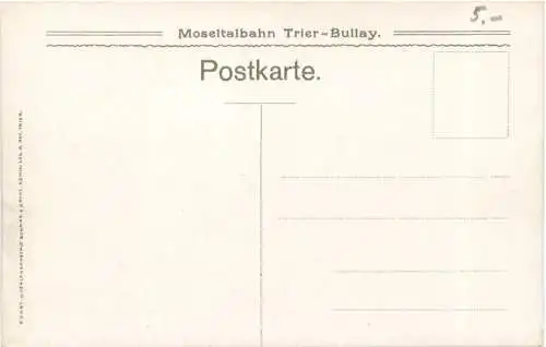 Moseltalbahn Trier-Bullay - Neumagen -731376