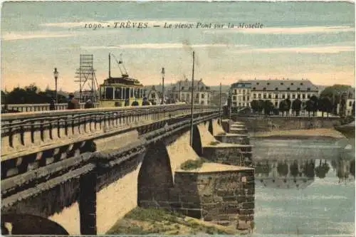 Treves - Trier - Le vieux Pont sur la Moselle -731582