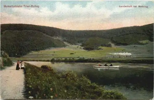 Moseltalbahn Trier-Bullay - Landschaft bei Mehring -731348