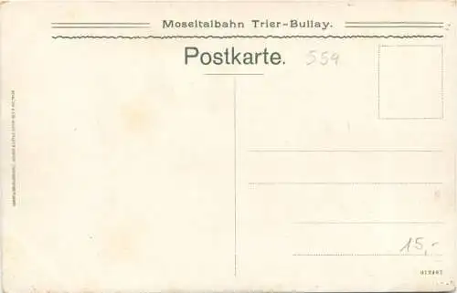 Moseltalbahn Trier-Bullay - Landschaft bei Mehring -731348