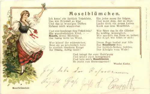 Moselblümchen - Litho -731476