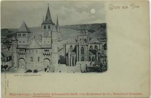 Gruss aus Trier - Dom und Liebfrauenkirche -731516