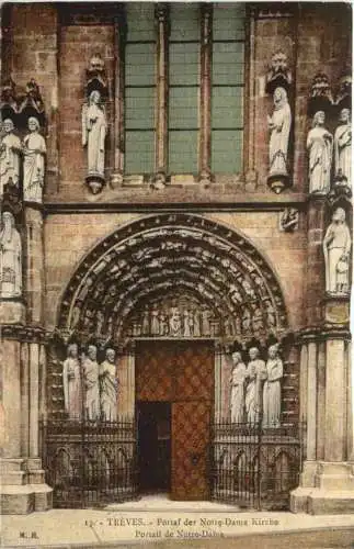 Treves - Trier - Portal der Notre Dame Kirche -731624