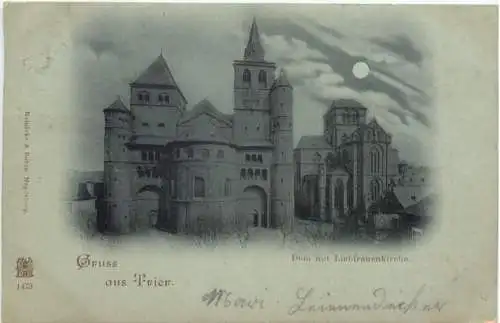 Gruss aus Trier - Dom und Liebfrauenkirche -731558