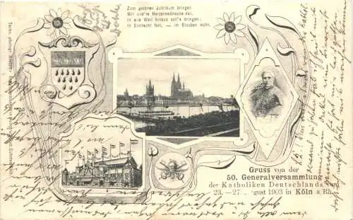 Köln - 50. Generalversammlung der KAatholiken 1903 -732026
