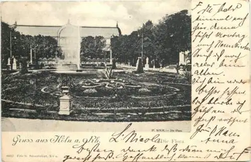 Köln am Rhein - Die Flora -732082