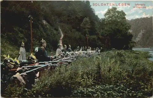 Soldatenleben - Infanterie in Deckung -732106