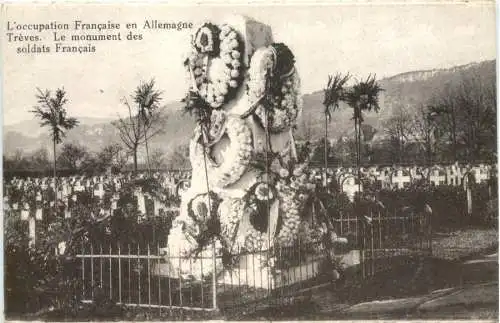 Treves - Trier - Le Monument des soldats Francais -731778