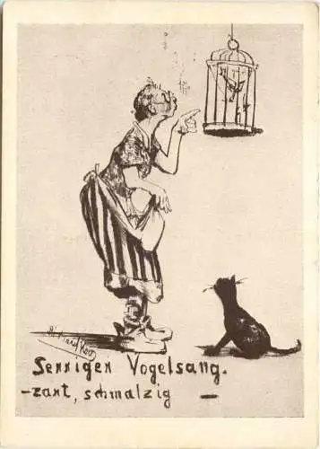 Humor - Künstlerkarte -731858