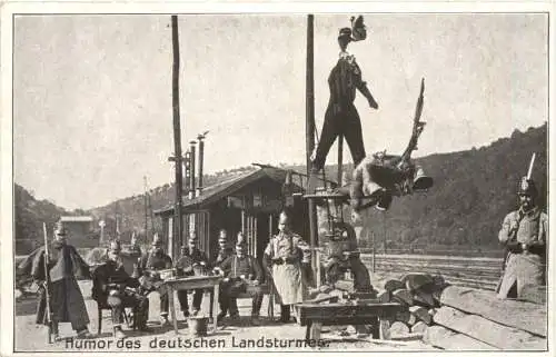 WW1 - Humor des deutschen Landsturmes -732262