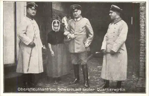 WW1 - Oberstleutnant von Schwerin -732282