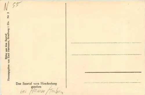 Das Saartal vom Hoeckerberg -731934