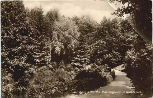 Landsberg a. Warthe - Mariengrund im Quilitzpark -732442