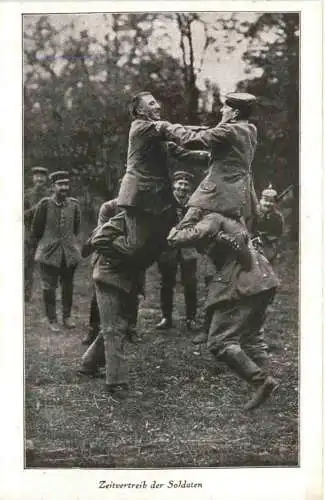 WW1 - Zeitvertreib der Soldaten -732276