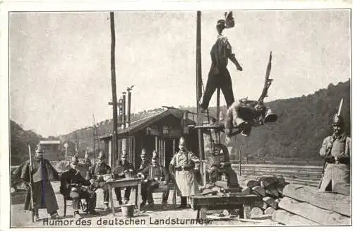 WW1 - Humor des deutschen Landsturmes -732264