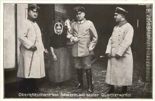 WW1 - Oberstleutnant von Schwerin -732284