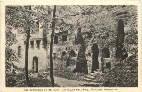 Die Klause bei Serrig - Königsgrab -732522