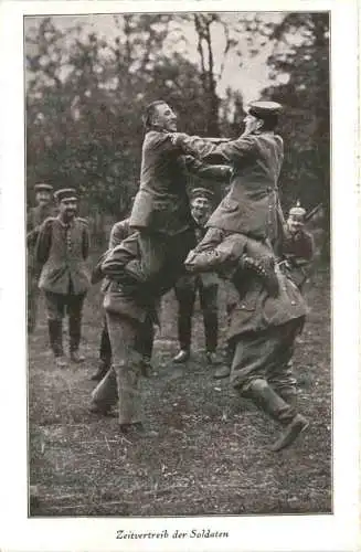 WW1 - Zeitvertreib der Soldaten -732274