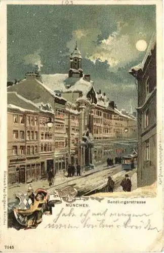 München - Sendlingerstraße - Litho -732722