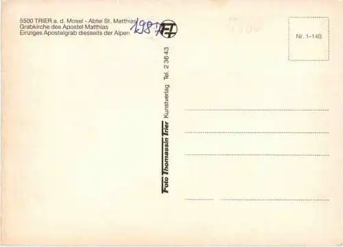 Trier - Abtei St. Matthias -732660
