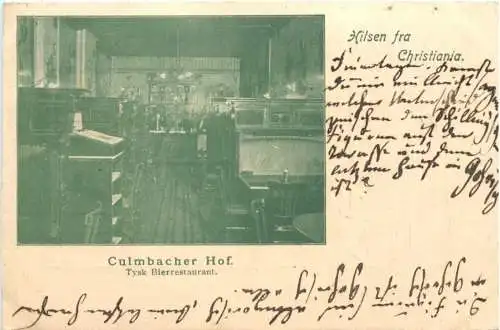 Hilsen fra Christiania - Culbacher Hof -733042