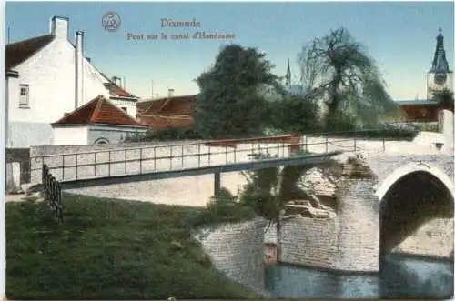 Dixmude - Pont sur le canal d Handzame -733036