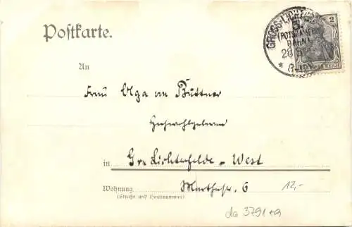 Berlin - Besuch Victor Emanuel 1902 - Litho -733212