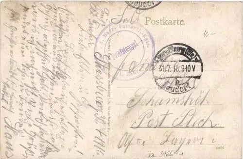 Straßburg im Elsass - Feldpost -733326