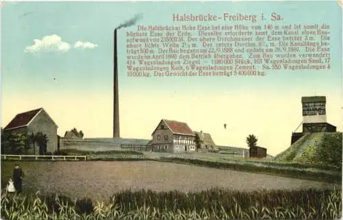 Halsbrücke Freiberg in Sachsen - -733346