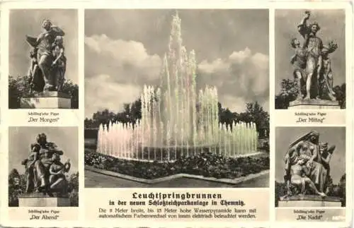 Chemnitz - Leuchtspringbrunnen -733526