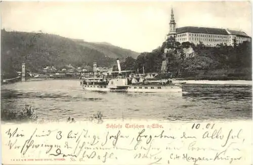 Schloß Tetschen an der Elbe -733410