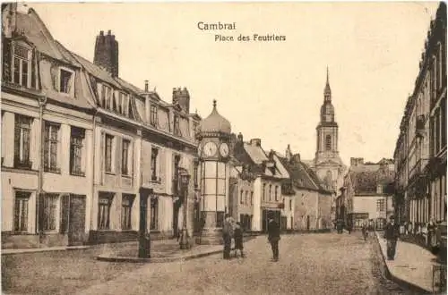 Cambrai - Place des Feutriers - Feldpost -733298
