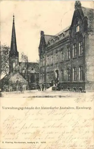 Hamburg - Verwaltungsgebäude der Alsterdorfer Anstalten -733464