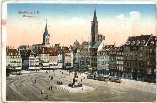 Straßburg im Elsass - Kleberplatz - Feldpost -733318