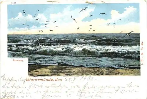 Warnemünde - Brandung -733606