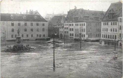 Nürnberg - Hochwasser Katastrophe 1909 -733460