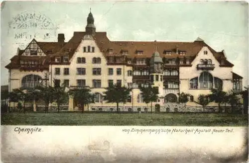 Chemnitz - Zimmermannsche Naturheil Anstalt -733540