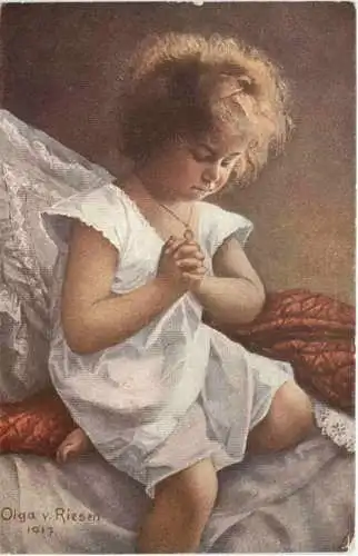 Künstler Ak Olga v. Riesen -733334