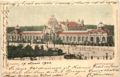 Dresden - Ausstellungsgebäude -733354