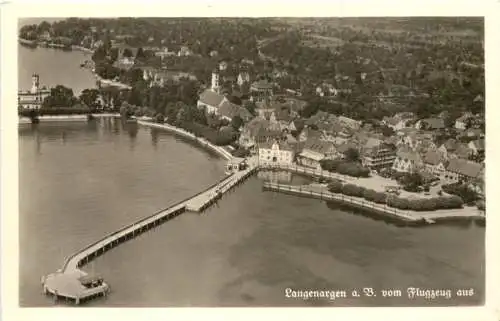 Langenargen vom Flugzeug aus -733578