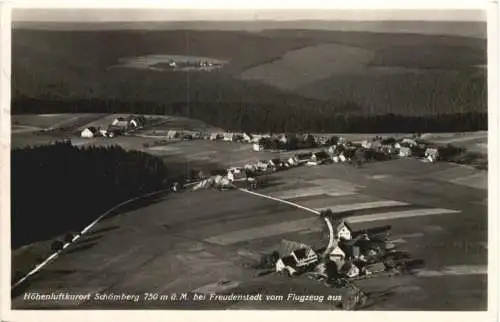 Schömberg bei Freudenstadt vom Flugzeug -733896