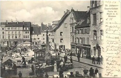 St. Johann - Saarbrücken - Partie am Markt -733976