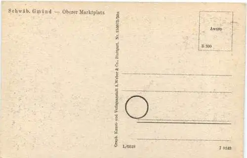 Schwäbisch Gmünd - Oberer Marktplatz -733840