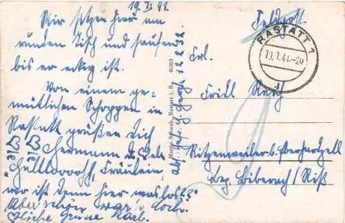 Rastatt in Baden - Rathaus -733880