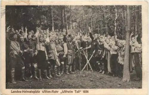Witten Ruhr - Landes Heimatspiele Wilhelm Tell 1926 -733924