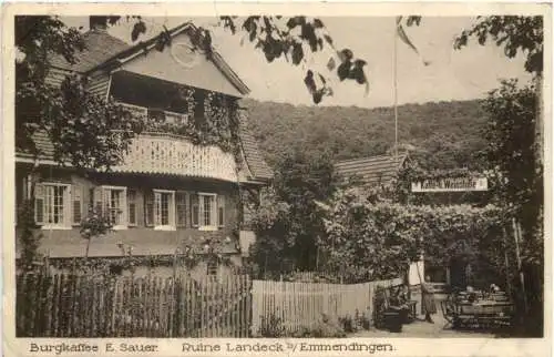 Ruine Landeck bei Emmendingen - Burgkaffee -734080