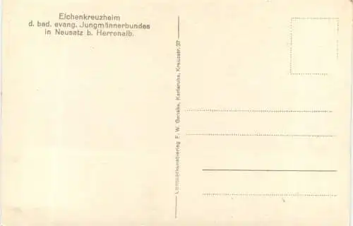 Neusatz bei Herrenalb - Eichenkreuzheim -734402