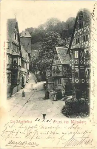 Gruss aus Miltenberg - Das Schnatterloch -734416